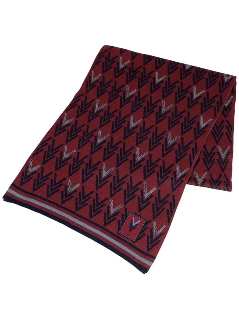 Louis Vuitton Scarf Echarpe Vvv Cotton Cashmere